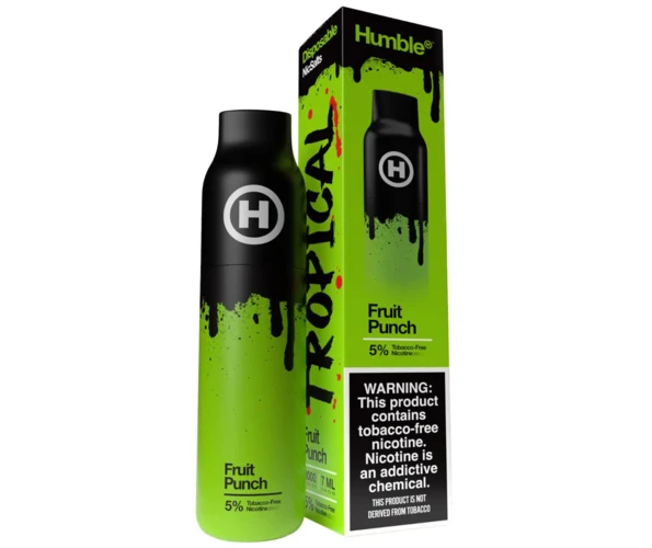 Одноразовый Pod Humble 3000 Fruit Punch 5% (Пунш)